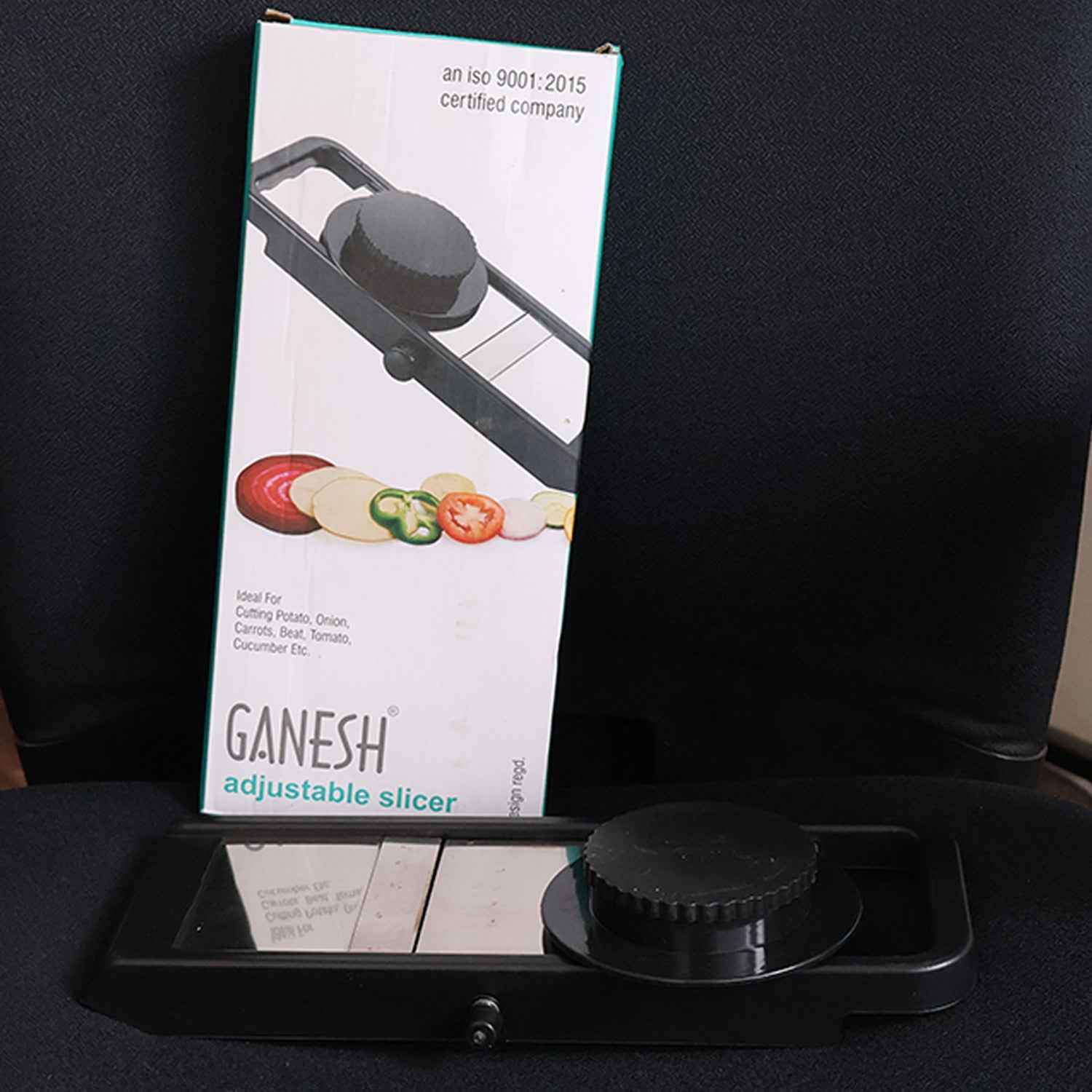 Premium Adjustable Vegetable  Fruit Slicer With Sharp Stainless Steel Blade