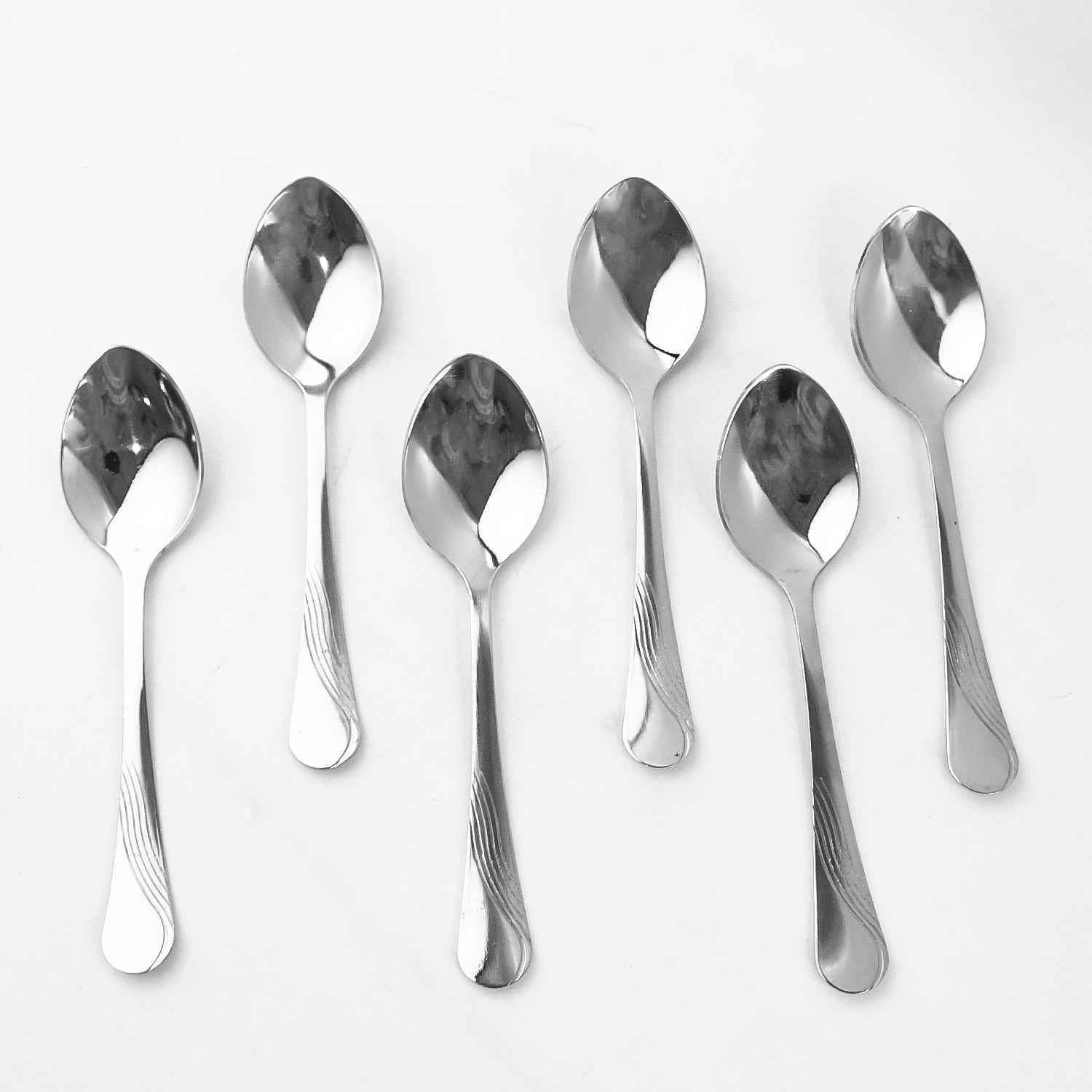 Supermom Stainless Steel Dining Spoons (6 Pc  Set)