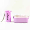Multi-functional 1 Set Leakproof Lunch Box With Cutlery  Tumbler