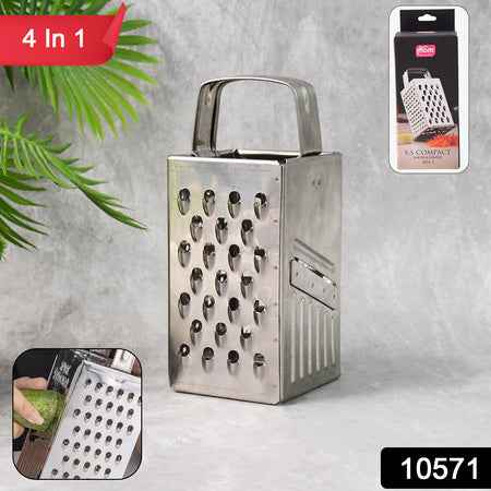 Supermom Premium 4-in-1 Stainless Steel Compact Grater And Slicer