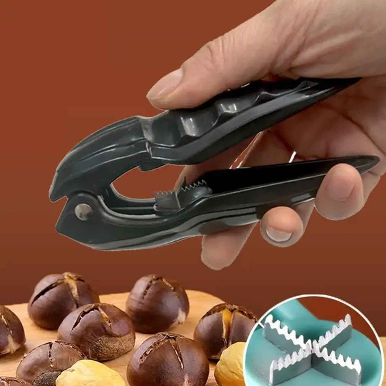Multipurpose Walnuts And Seafood Cracker Tool - (1 Pc)