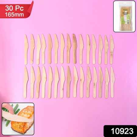 165mm Wooden Knife  30 Pcs Pack