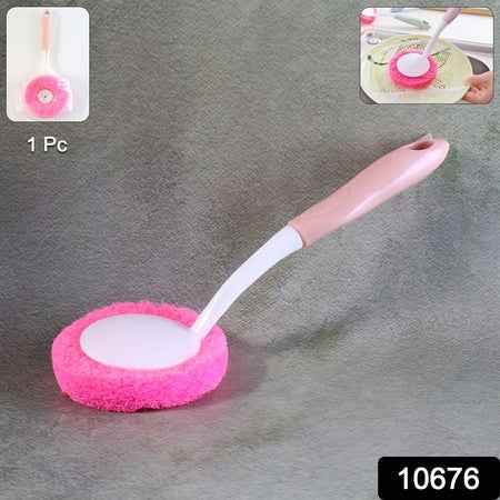 Long Handle Kitchen Dish Scrubber Brush (1 Pc)
