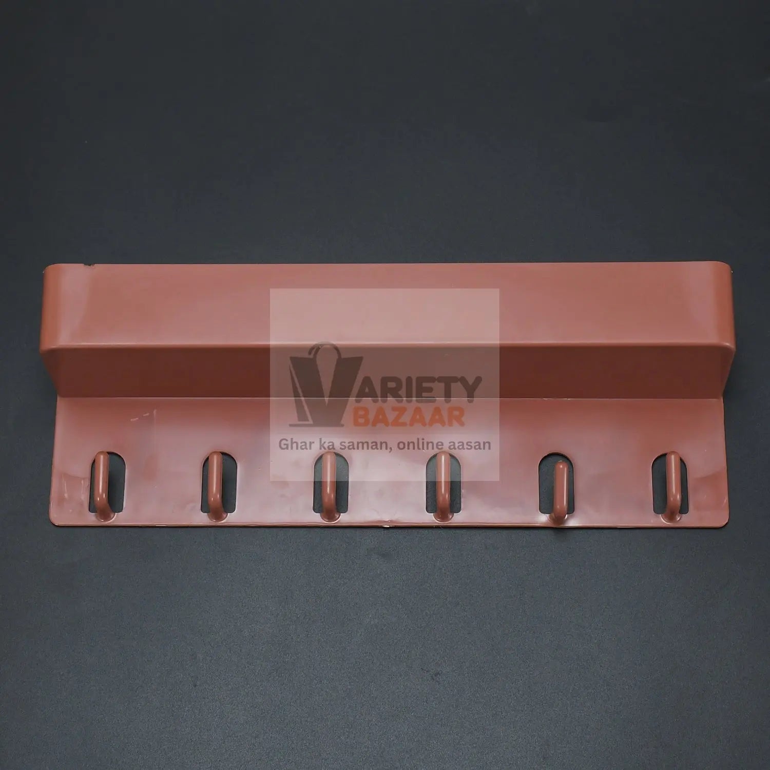 Key Holder & Multiuse 6 Hook Stand For Home & Bathroom use Stand Variety Bazaar