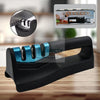 Kitchen Knife Sharpener – Handheld for Chefs & Serrated Knives (1 Pc, Chopper Not Included) Variety Bazaar