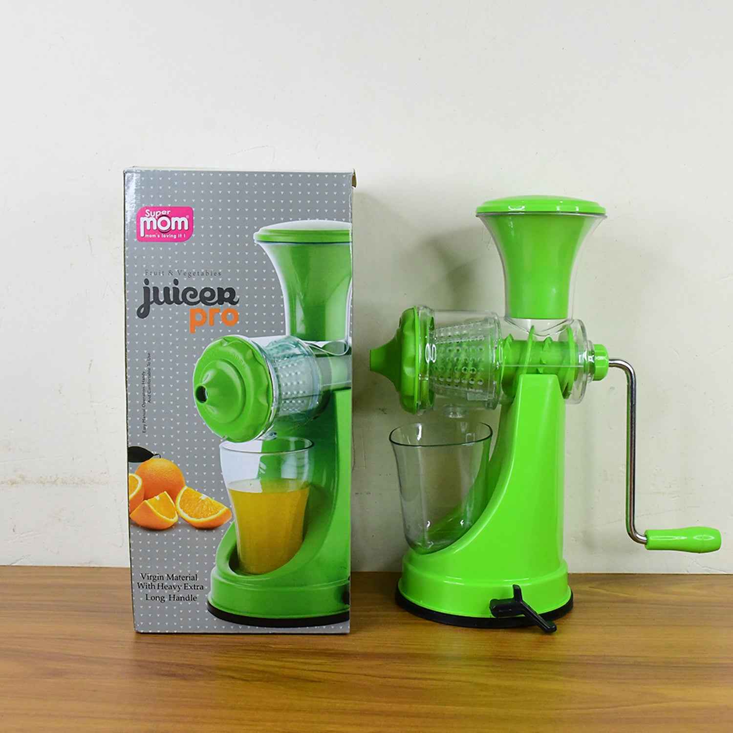 Supermom Manual Hand Press Fruit  Vegetable Juicer Pro