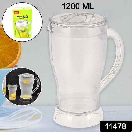 Apex Unbreakable Lemon Jug  1200 Ml (Approx  1 Pc)