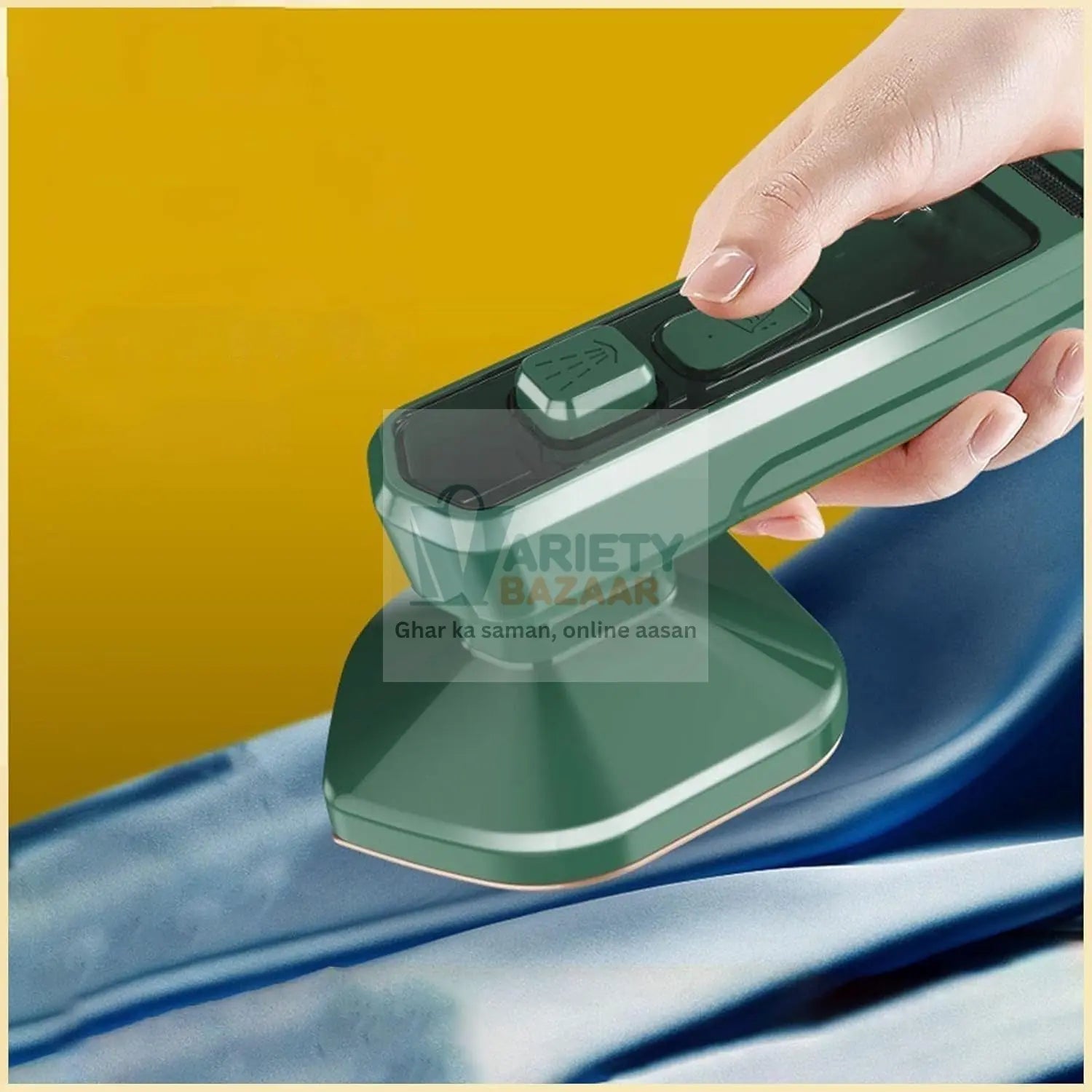 Mini Steamer & Iron: 2-in-1 Portable Travel Friendly Variety Bazaar