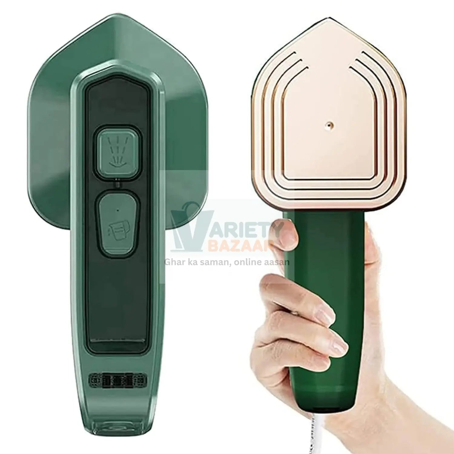 Mini Steamer & Iron: 2-in-1 Portable Travel Friendly Variety Bazaar