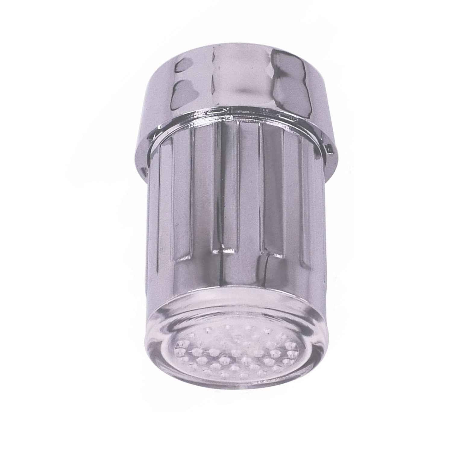 Multi Colors Changing Led Light Stream Faucet Tap Adapter (1 Pc)