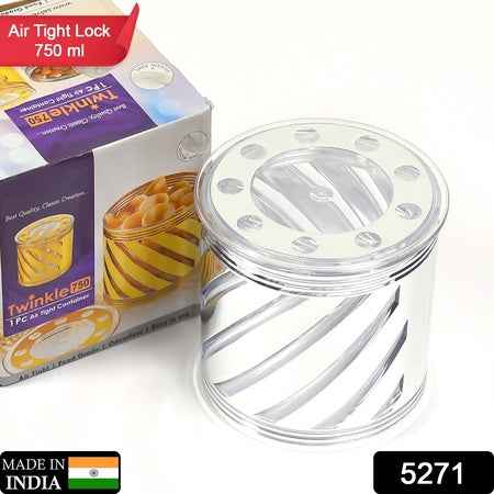 5271 Dry Fruit Container  Storage Box  Airtight Container For Home  Kitchen Use ( 750 Ml )
