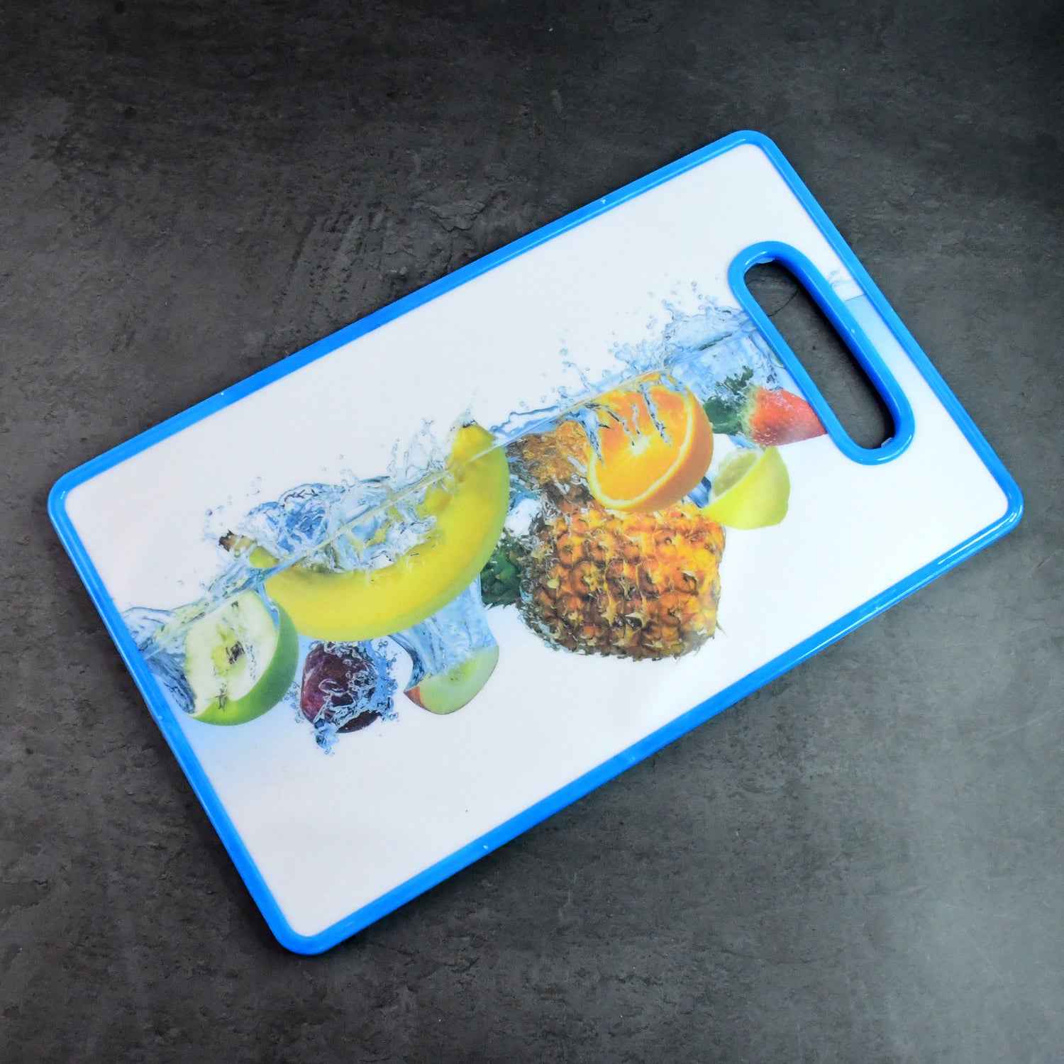 Large Rectangular Fruit Print Cutting Board (36x22cm  1 Pc)