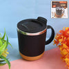 Insulated Coffee Mug With Spill-proof Lid (Approx 450ml  1 Pc)
