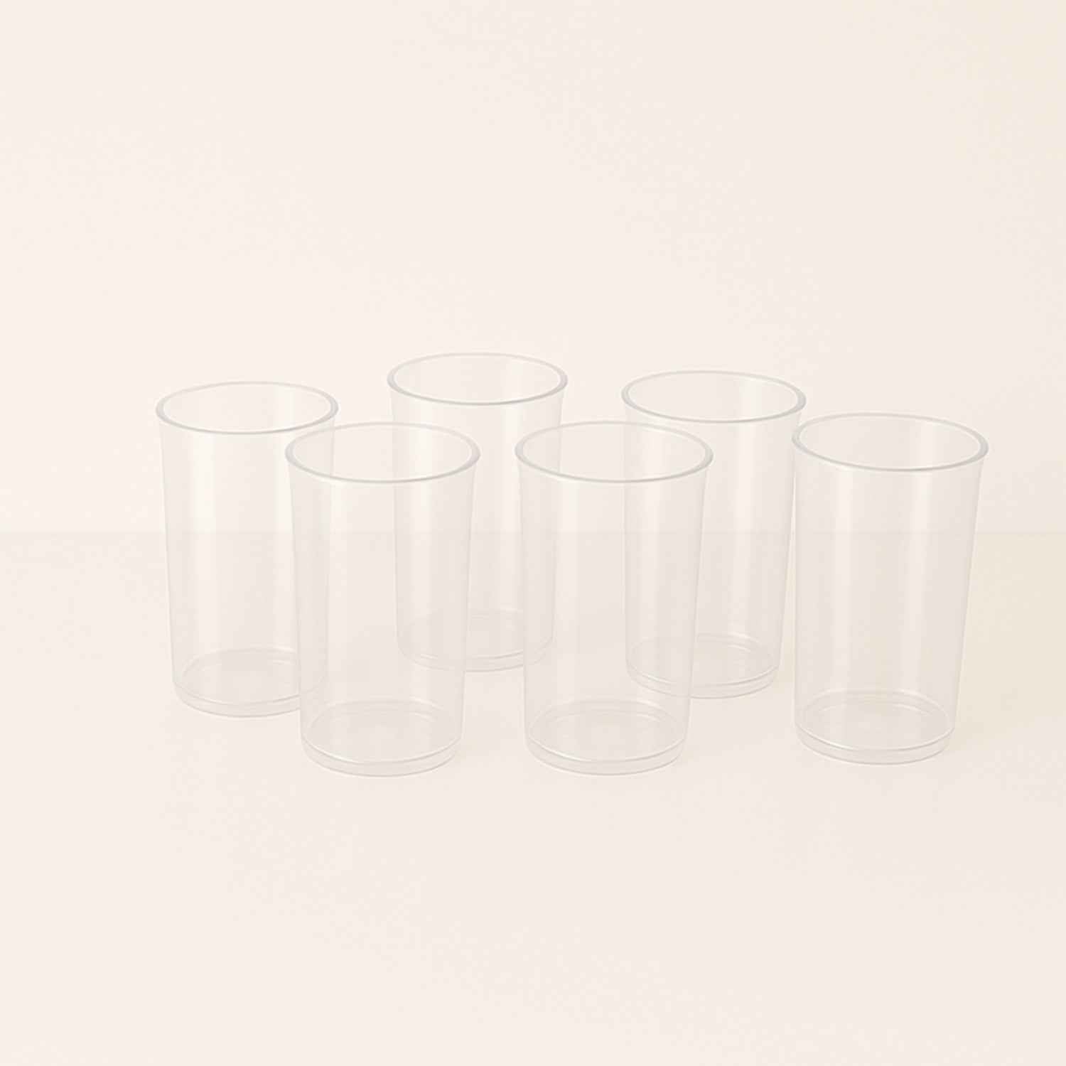 Supermom Martini Clear Glass Set (6 Pc)