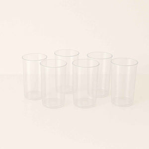 Supermom Martini Clear Glass Set (6 Pc)
