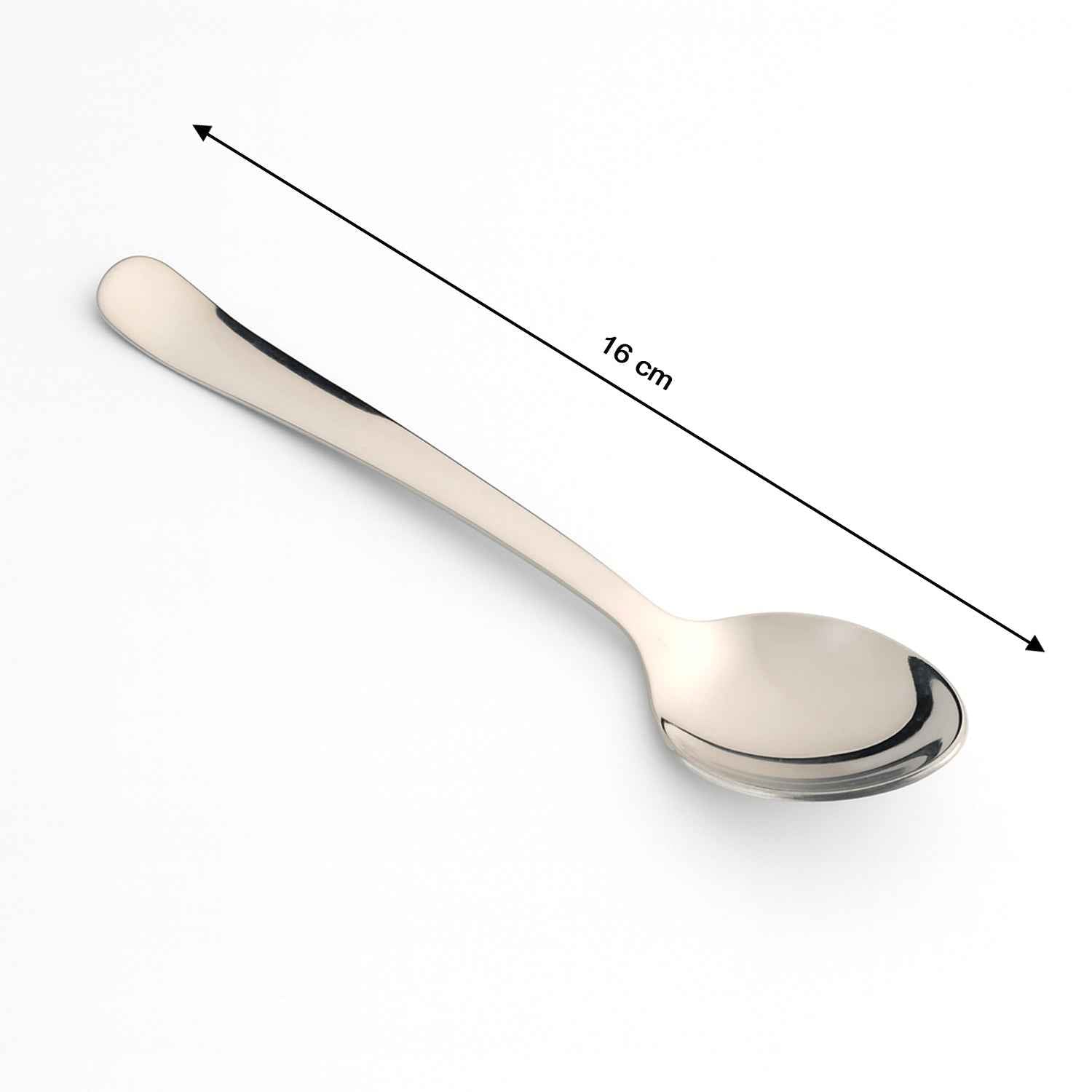 Stainless Steel Dining Spoon   Baby Spoon - (1 Pc)