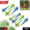 Plant Watering Spikes self Watering Spikes Water dripper for Plants, Adjustable Plant Watering Devices with Slow Release Control Valve Switch Travel Sahayak
