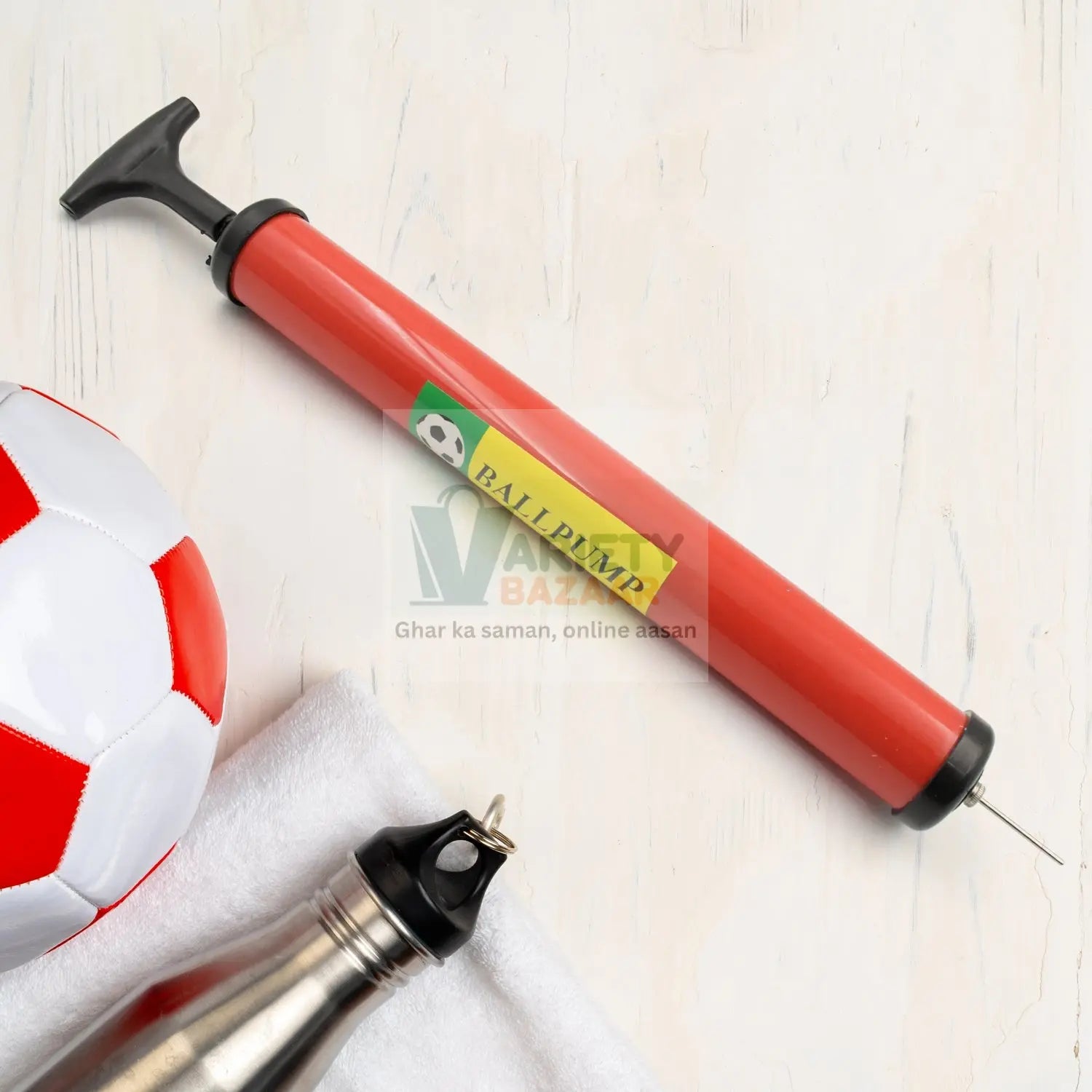 Plastic Pump for Inflating Balls (33.5CM) - Inflatable Ball Development Toy Variety Bazaar