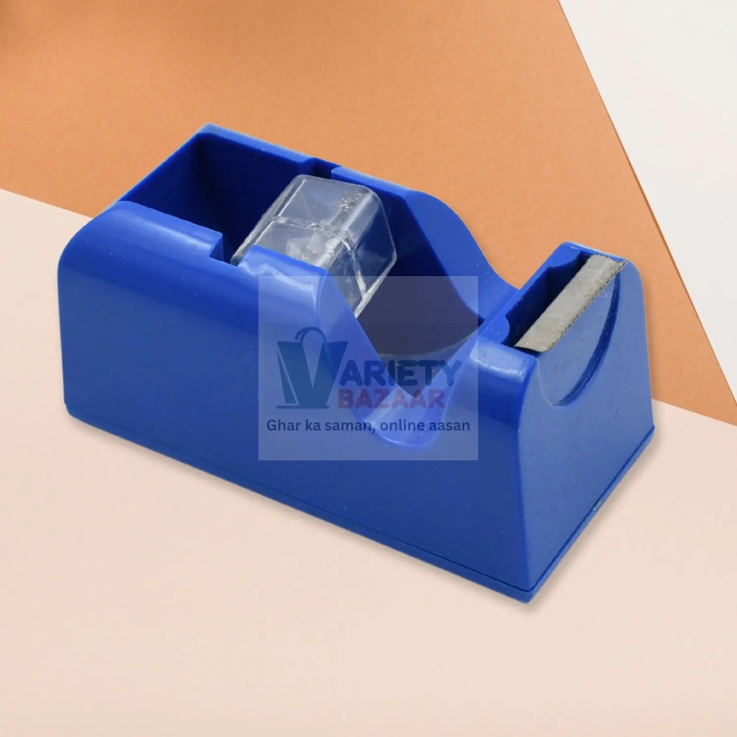 Plastic Tape Dispenser Cutter for Home Office use, Tape Dispenser for Stationary, Tape Cutter Packaging Tape School Supplies (1 pc / 235 Gm) travel sahayak