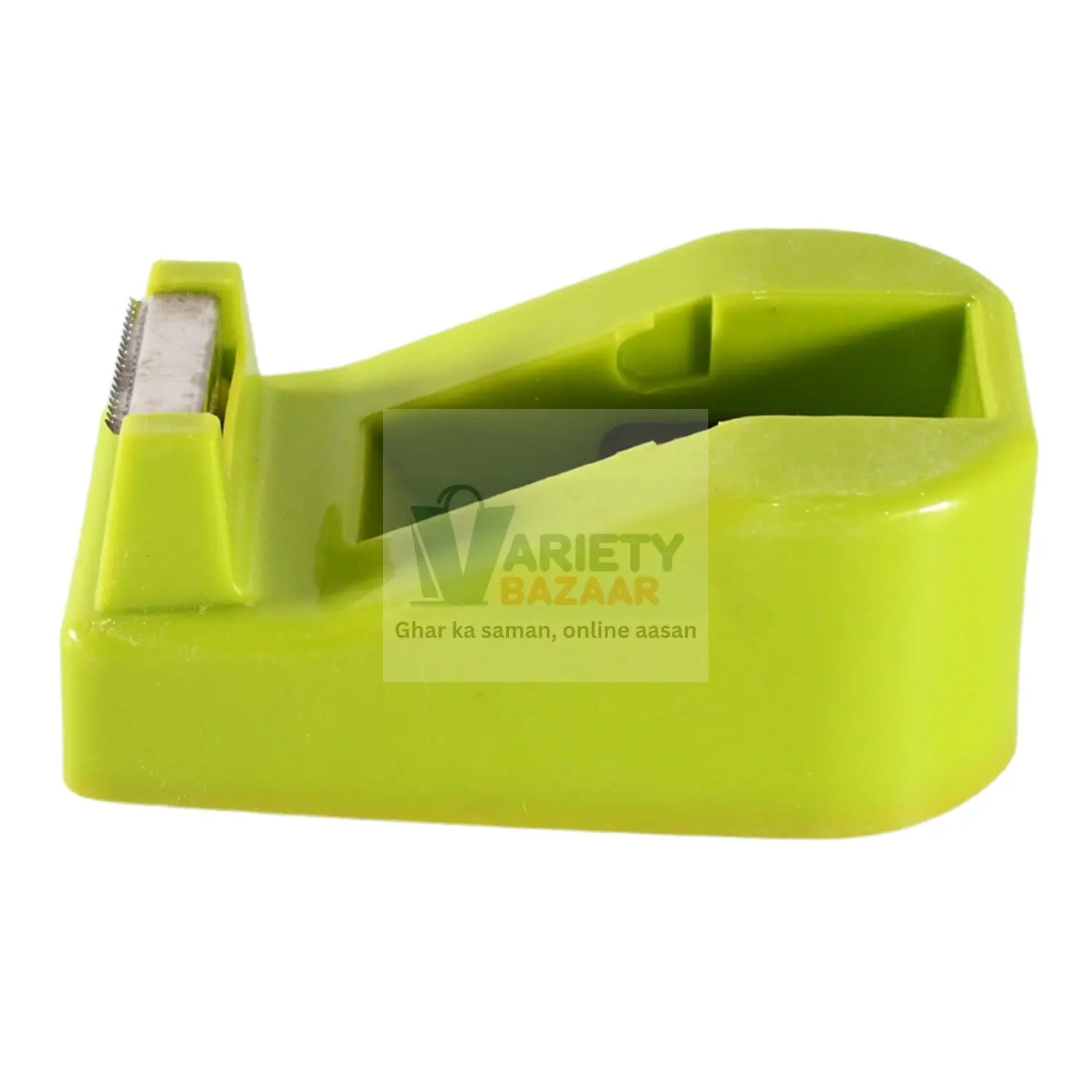 Plastic Tape Dispenser Cutter for Home Office use, Tape Dispenser for Stationary, Tape Cutter Packaging Tape School Supplies (1 pc / 300 Gm) travel sahayak