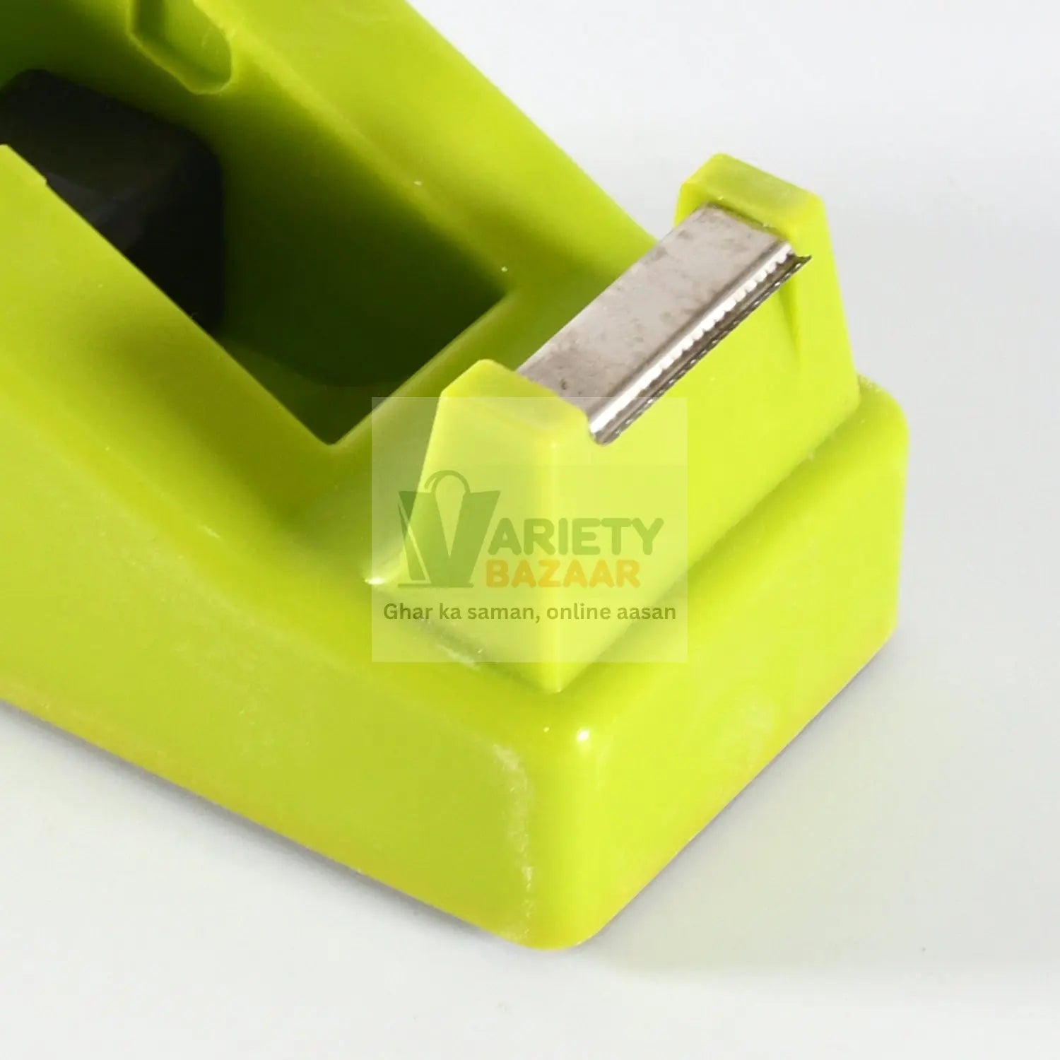 Plastic Tape Dispenser Cutter for Home Office use, Tape Dispenser for Stationary, Tape Cutter Packaging Tape School Supplies (1 pc / 300 Gm) travel sahayak