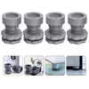 Plastic Washing Machine Vibration Feet , Adjustable Highly Non-Slip Support Anti Vibration Walk  Shock Absorber Noise Cancelling Furniture Lifting Base (4 Pcs Set) Variety Bazaar