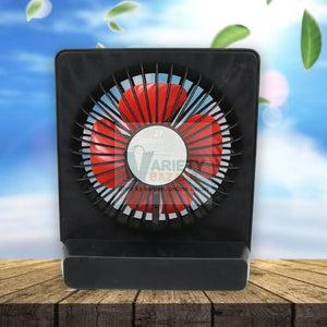 Portable Desk Fan – 1 Speed Setting, Personal Table Fan for Office, School & Home Use (1 Pc) Variety Bazaar