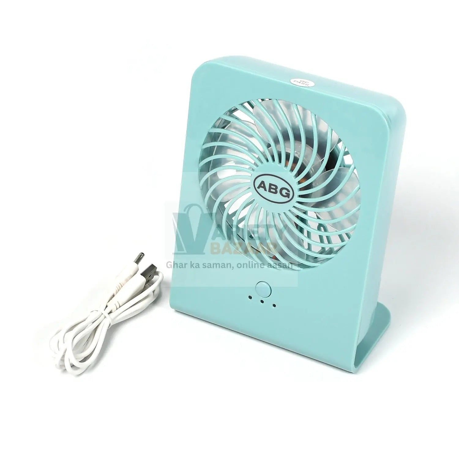Portable Desk Fan – Big Table Fan with 3-Speed Settings for Office, School & Home (Battery Not Included) Variety Bazaar