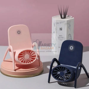 Portable Mobile Phone Holder Fan – Handheld, Multi-Function (Battery Not Include) Variety Bazaar
