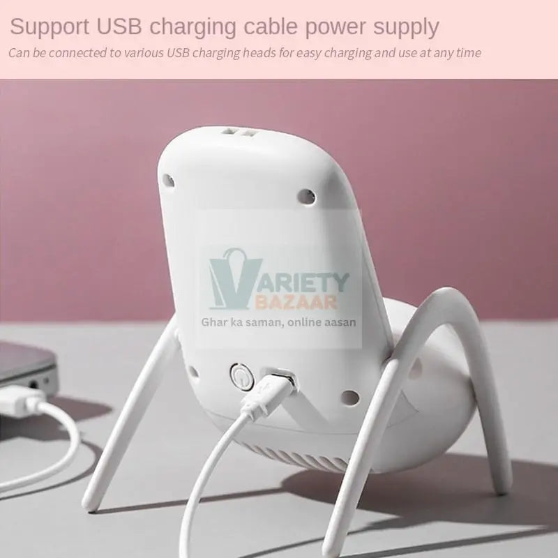 Portable Mobile Phone Holder Fan – Handheld, Multi-Function (Battery Not Include) Variety Bazaar