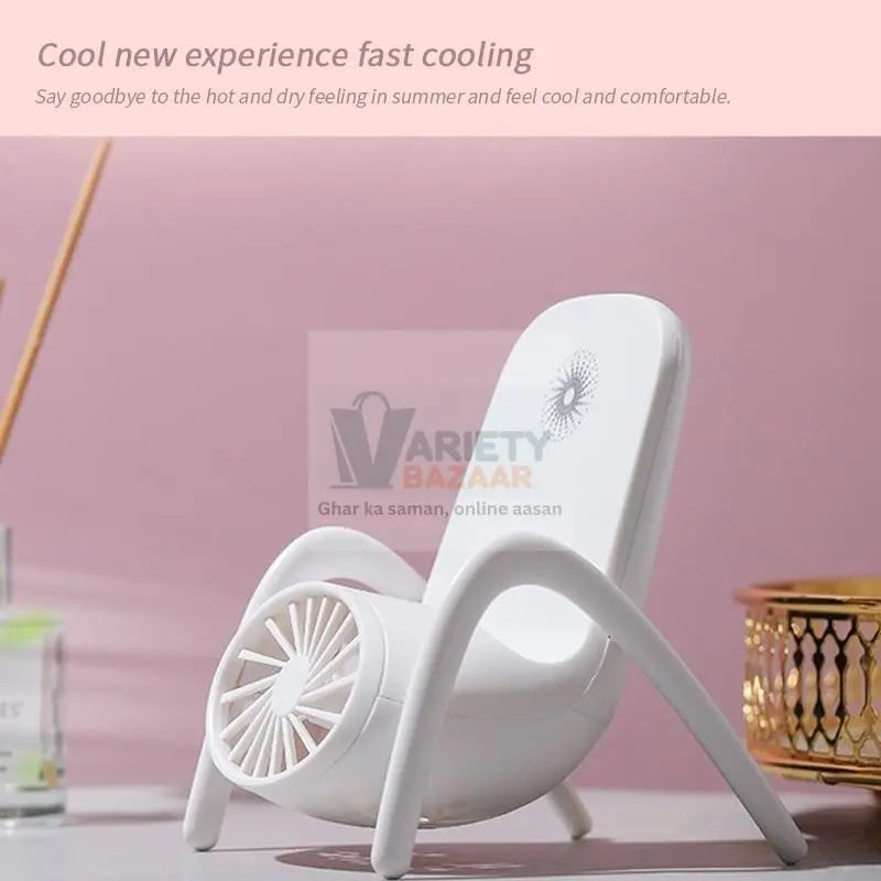 Portable Mobile Phone Holder Fan – Handheld, Multi-Function (Battery Not Include) Variety Bazaar