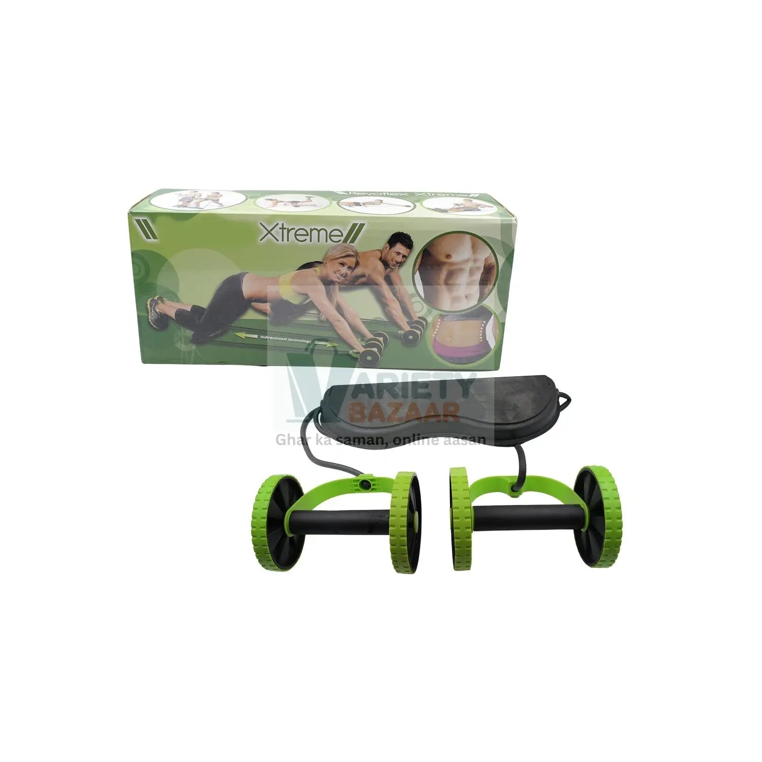 Fitness resistance tube for ab slimming and home gym use