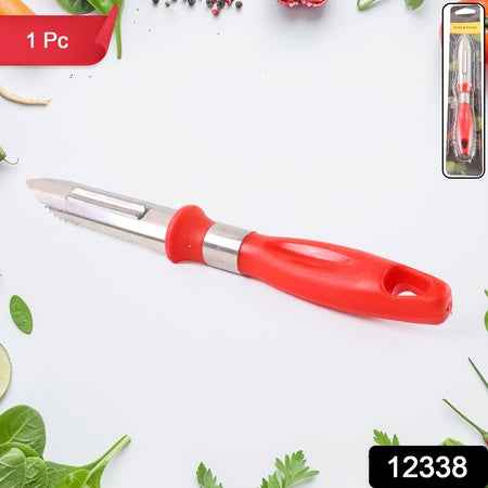 Multipurpose 2-in-1 Stainless Steel Knife  Peeler (1 Pc)