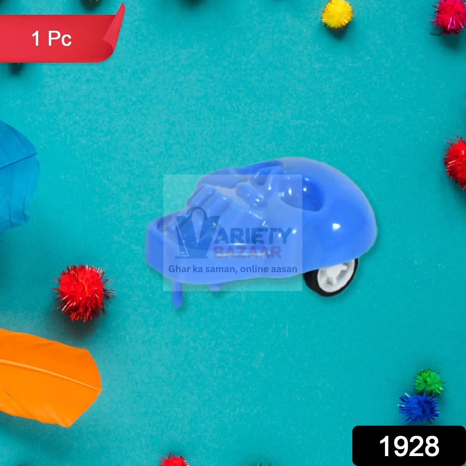 Pull Back Skull Toy, Small DIY Pull Back Skull Toy For Kids Variety Bazaar