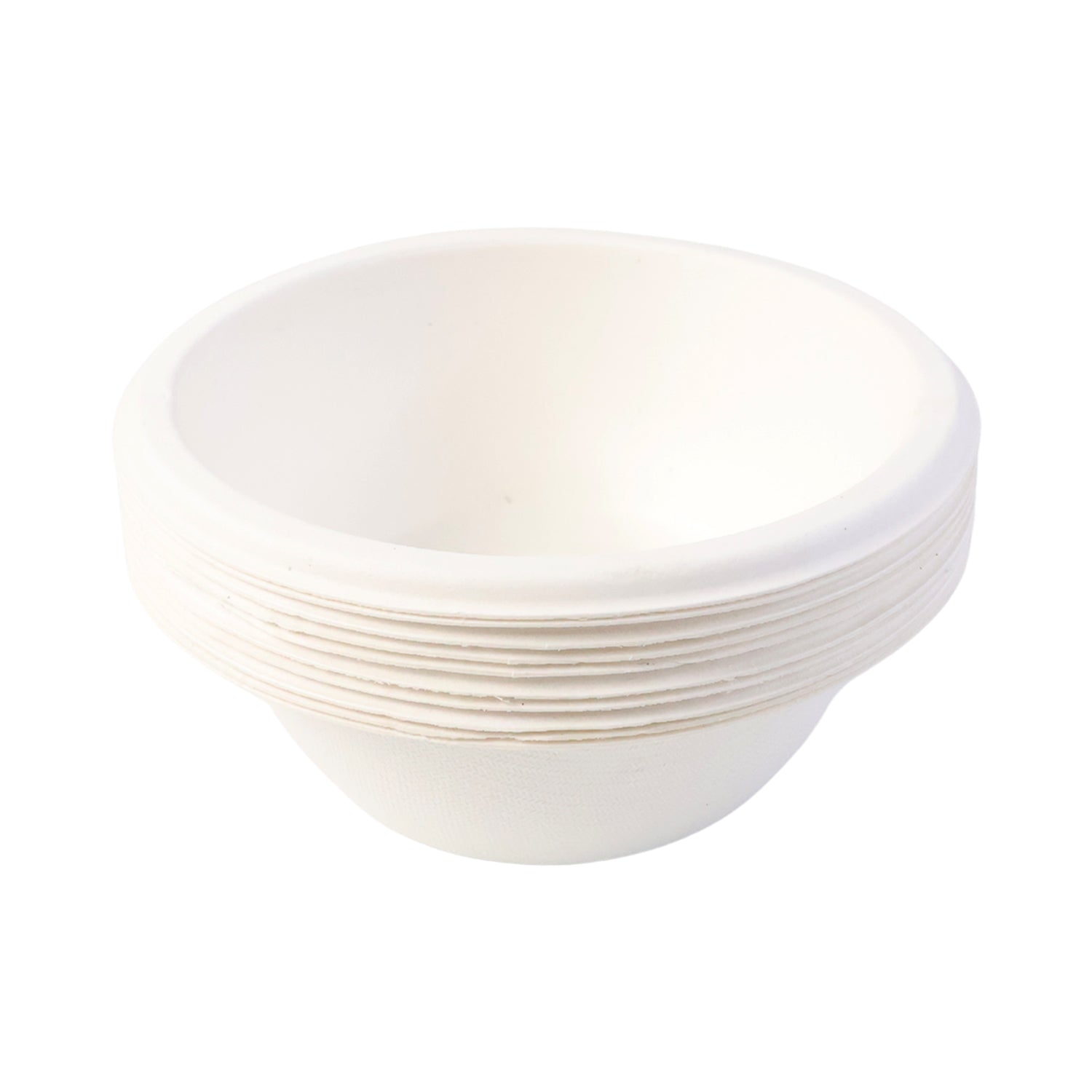 Freshee 180 Ml Round Compostable Bagasse Bow (10 Pc)