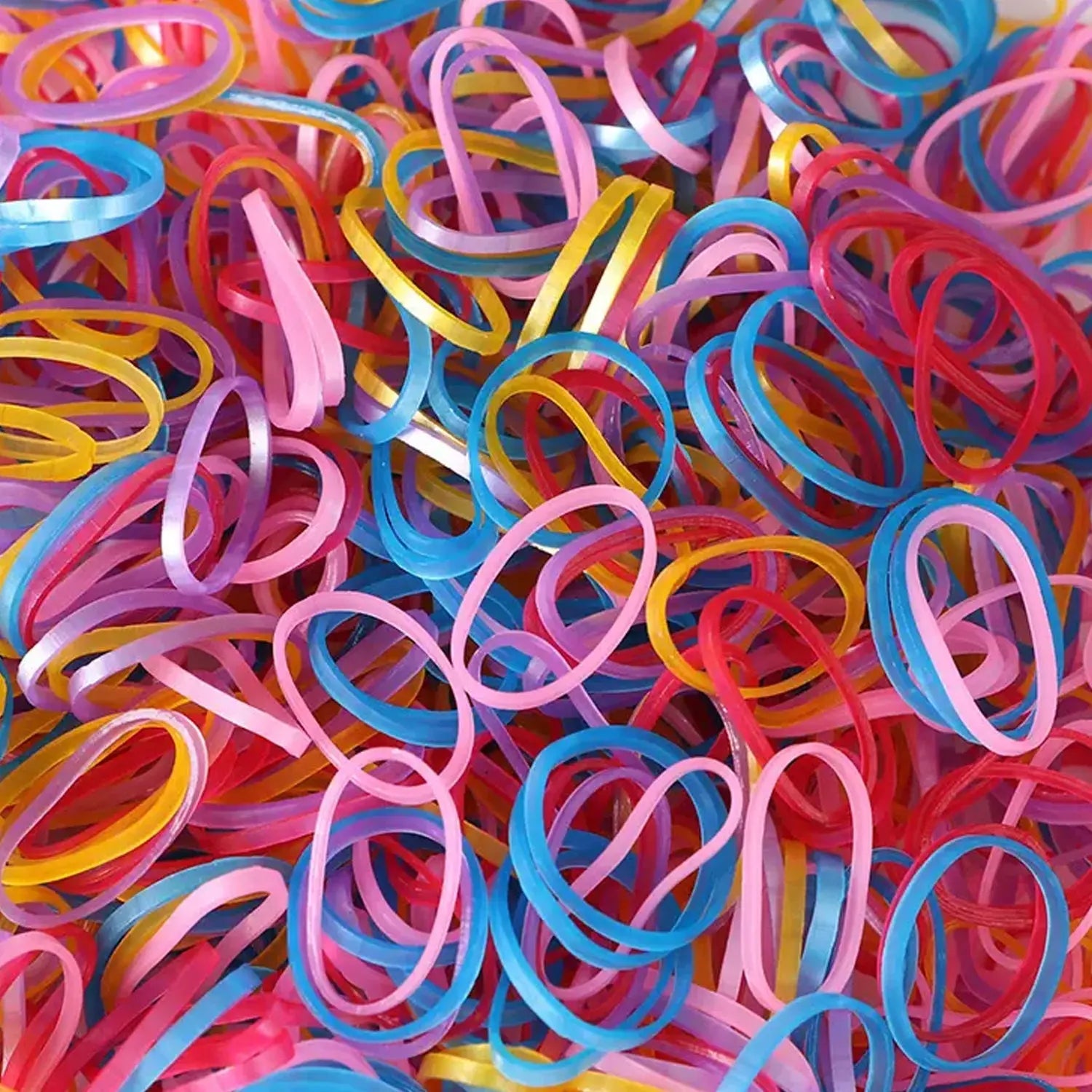RUBBER BAND FOR OFFICE/HOME AND KITCHEN ACCESSORIES ITEM PRODUCTS, ELASTIC RUBBER BANDS, FLEXIBLE REUSABLE NYLON ELASTIC UNBREAKABLE, FOR STATIONERY, SCHOOL MULTICOLOR Travel Sahayak