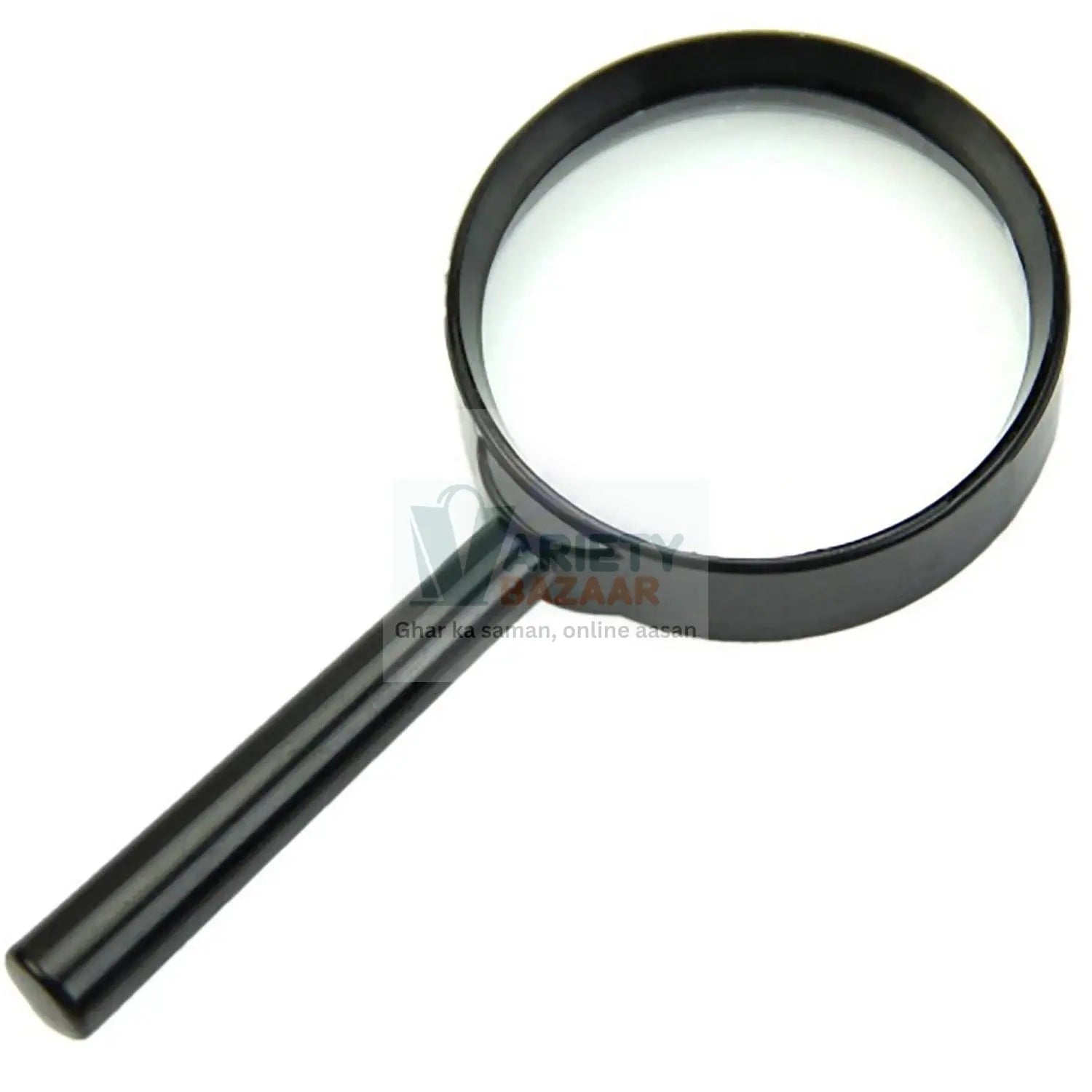 Real Glass Magnifying Lens for Reading, Breakage-Proof (50 mm) Variety Bazaar