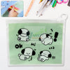 Reusable Multipurpose Pouch Pen Stationary Case Travel, Boys & Girls Pouch with Zip for Travel, School, Stationary (1 Pc/ Mix Design) Variety Bazaar