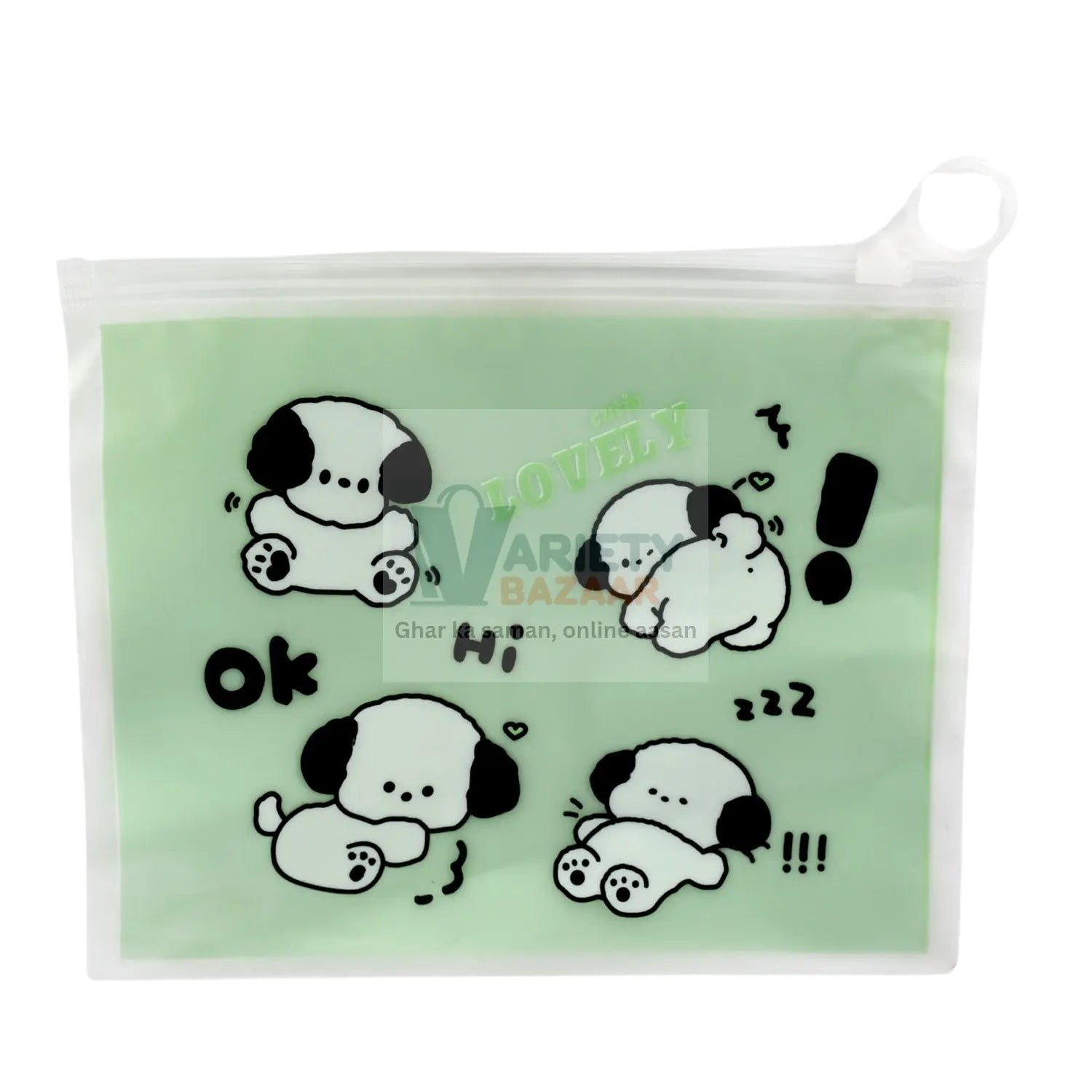 Reusable Multipurpose Pouch Pen Stationary Case Travel, Boys & Girls Pouch with Zip for Travel, School, Stationary (1 Pc/ Mix Design) Variety Bazaar