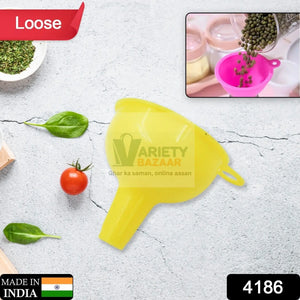 Silicone Funnel For Pouring Oil, Sauce, Water, Juice And Small Food-GrainsFood Grade Silicone Funnel Travel Sahayak