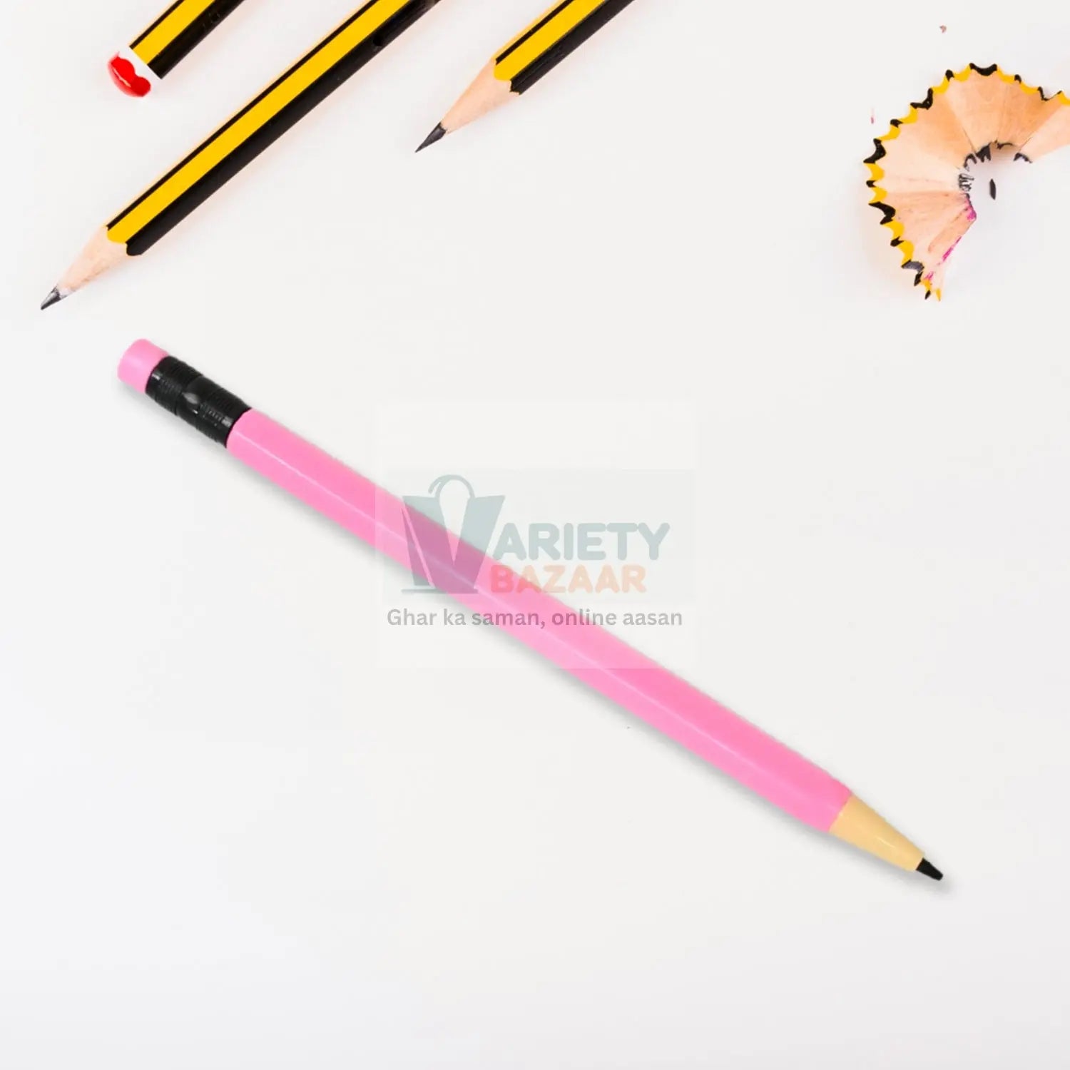 Smart Auto-Feeding Mechanical Pencil – No Clicking, No Lead Breaking Variety Bazaar