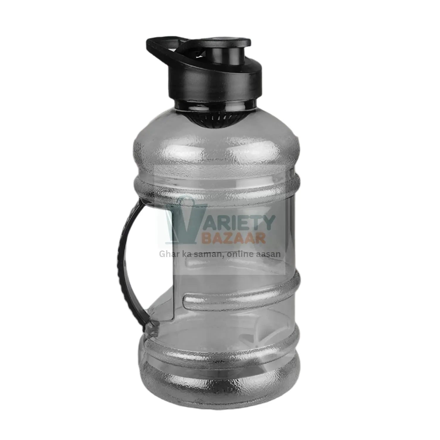 1.5-liter gym water bottle with mixer and strainer