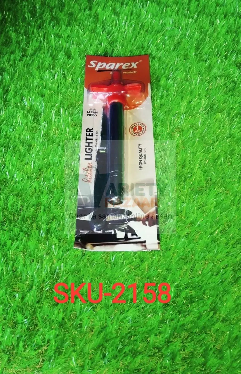 Stainless Steel Electronic Gas Lighter and Knife (2 in 1) Variety Bazaar