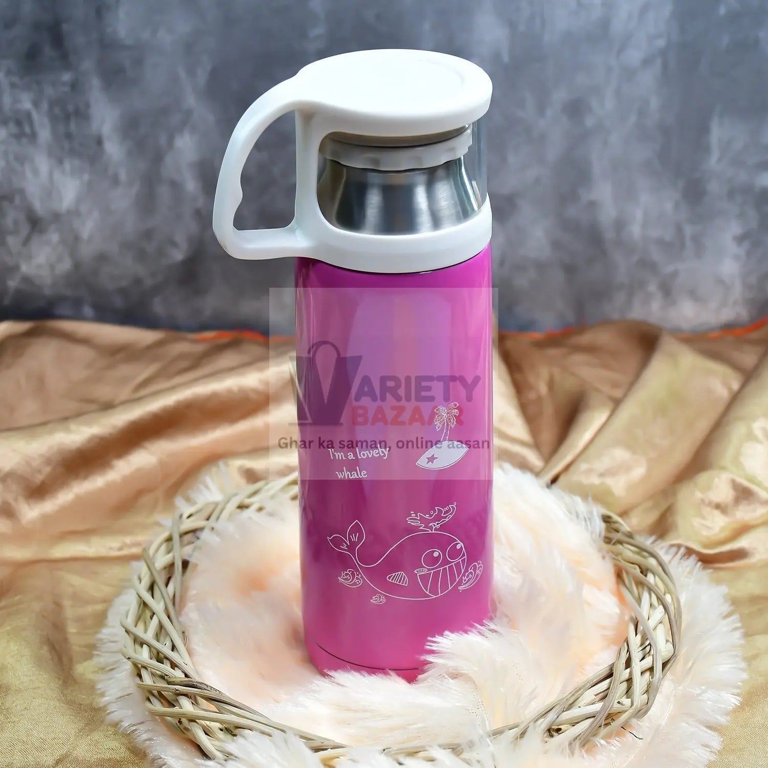 Stainless Steel Mix Bottle for Water & Beverages (1 Pc) Variety Bazaar