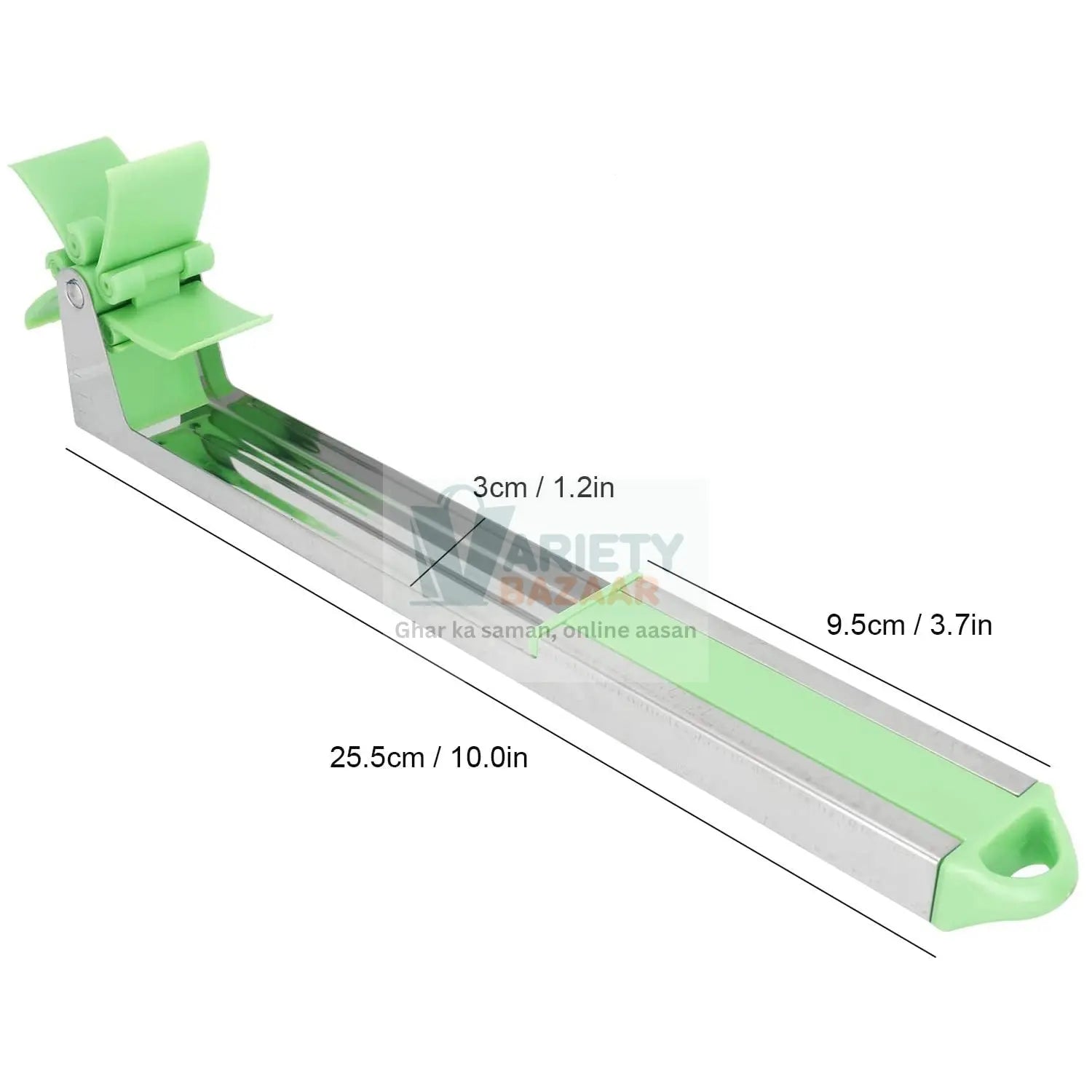 Stainless Steel Washable Watermelon Cutter – Windmill Slicer & Peeler Variety Bazaar