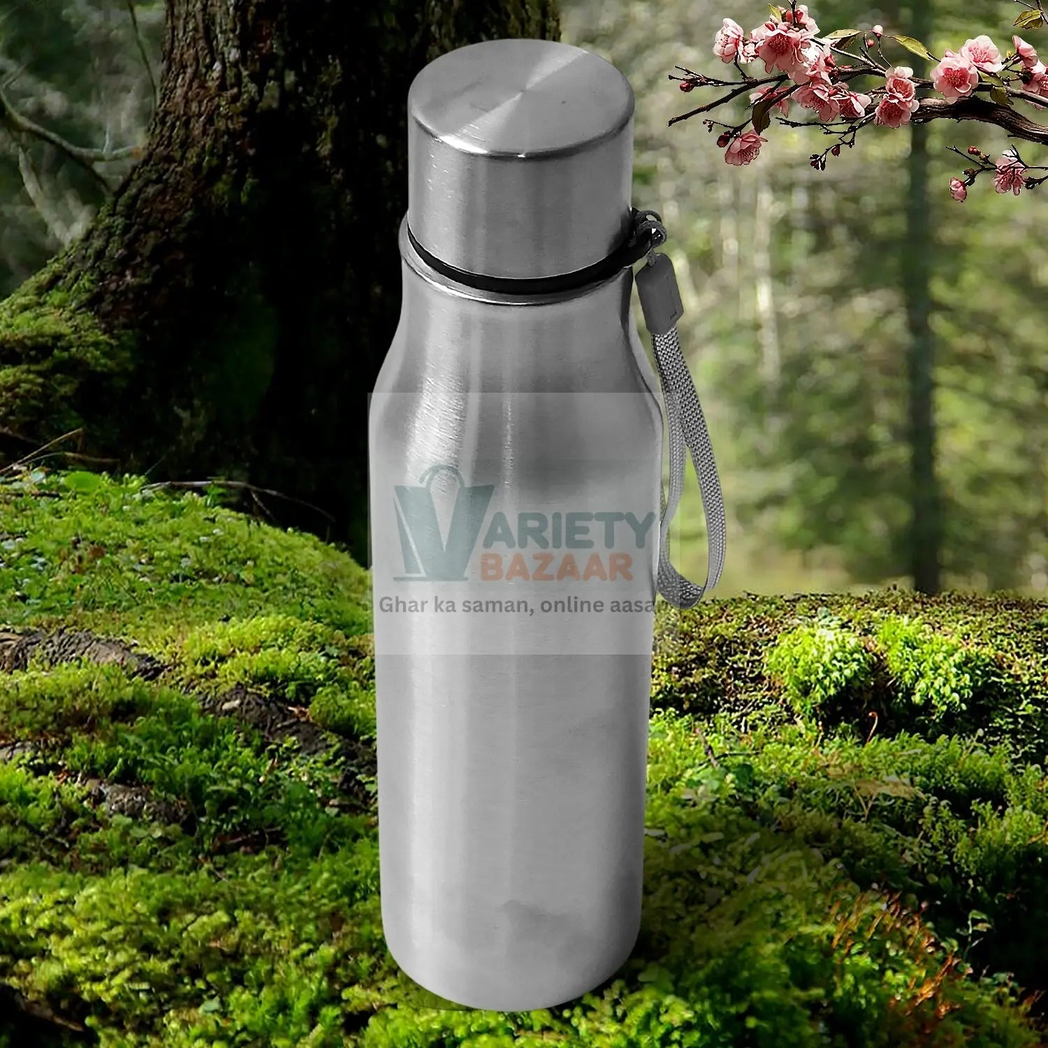 Stainless Steel Water Bottle | Leak Proof | Office Bottle | Gym Bottle | Home | Kitchen | Hiking | Trekking Bottle | Travel Bottle (1000 ML) travel sahayak