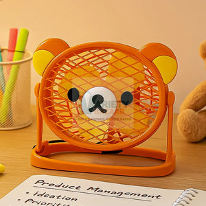 Stylish & Silent: Teddy Bear USB Fan for Any Space – Adjustable Cooling! Variety Bazaar