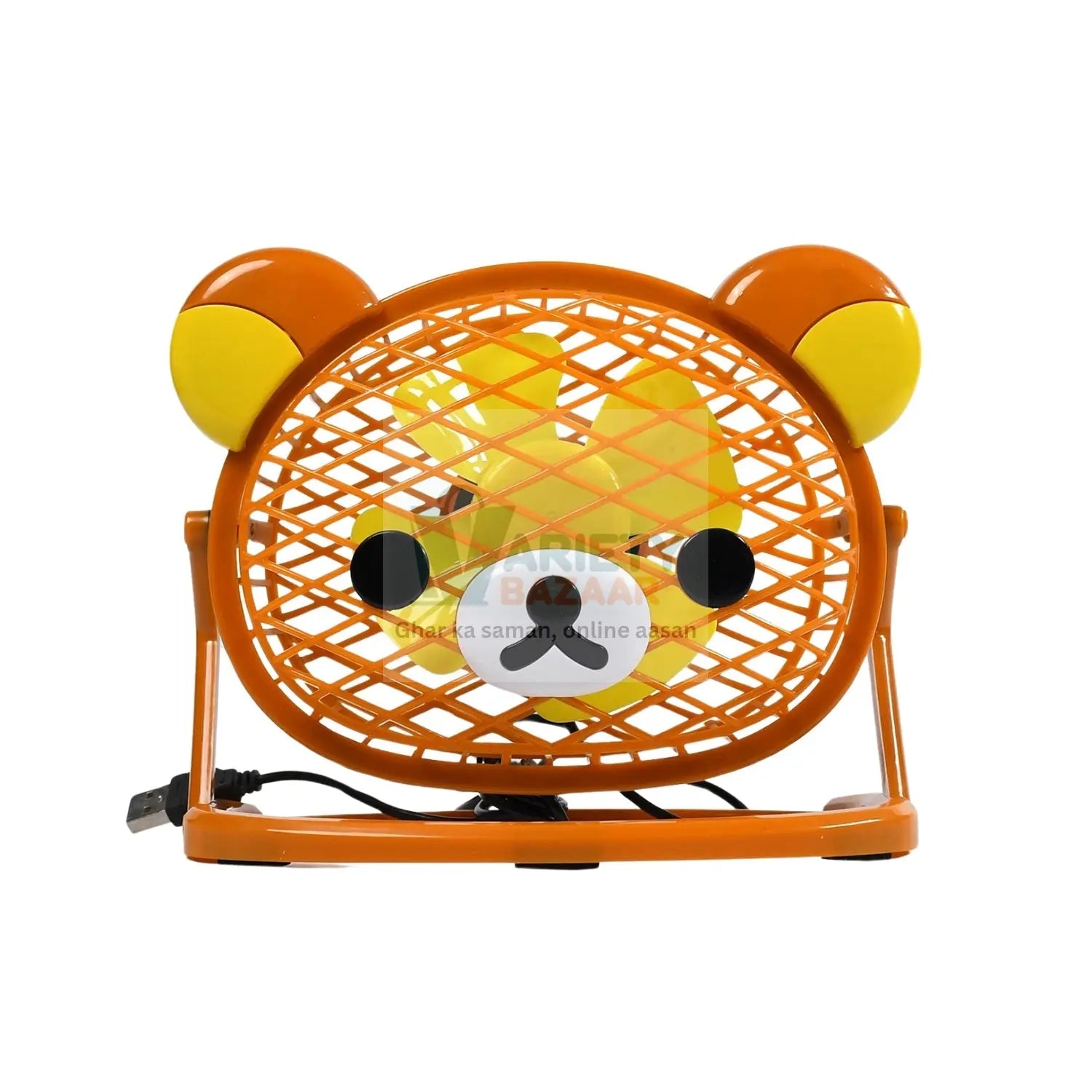 Stylish & Silent: Teddy Bear USB Fan for Any Space – Adjustable Cooling! Variety Bazaar