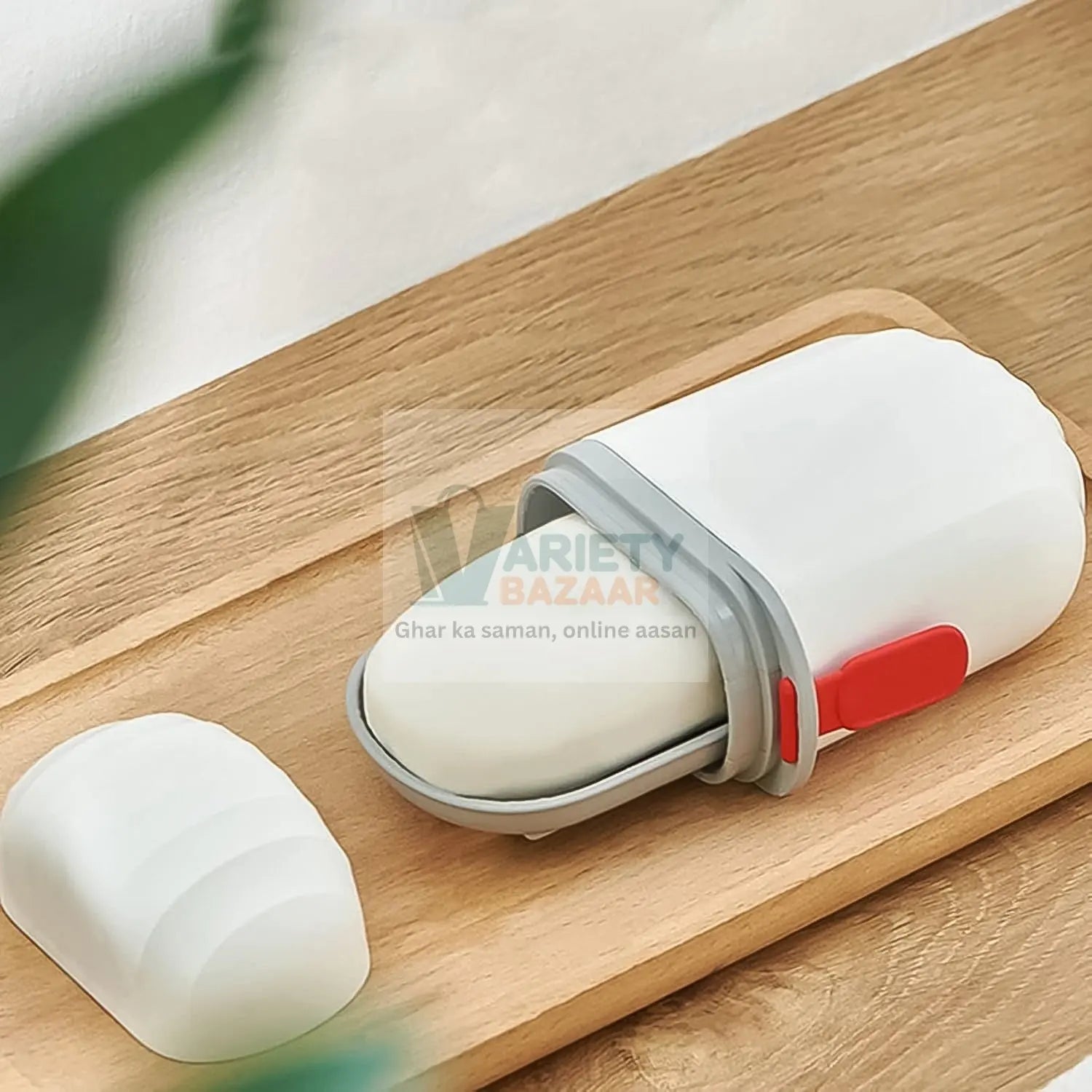 Stylish and Practical Soap Holder for Travel  Soap Box With Secure Seal and Non Leak Design Stylish Soap Box for Home, Bathroom, Hiking, Travel, Camping Capsule Soap Box (1 Pc) Variety Bazaar