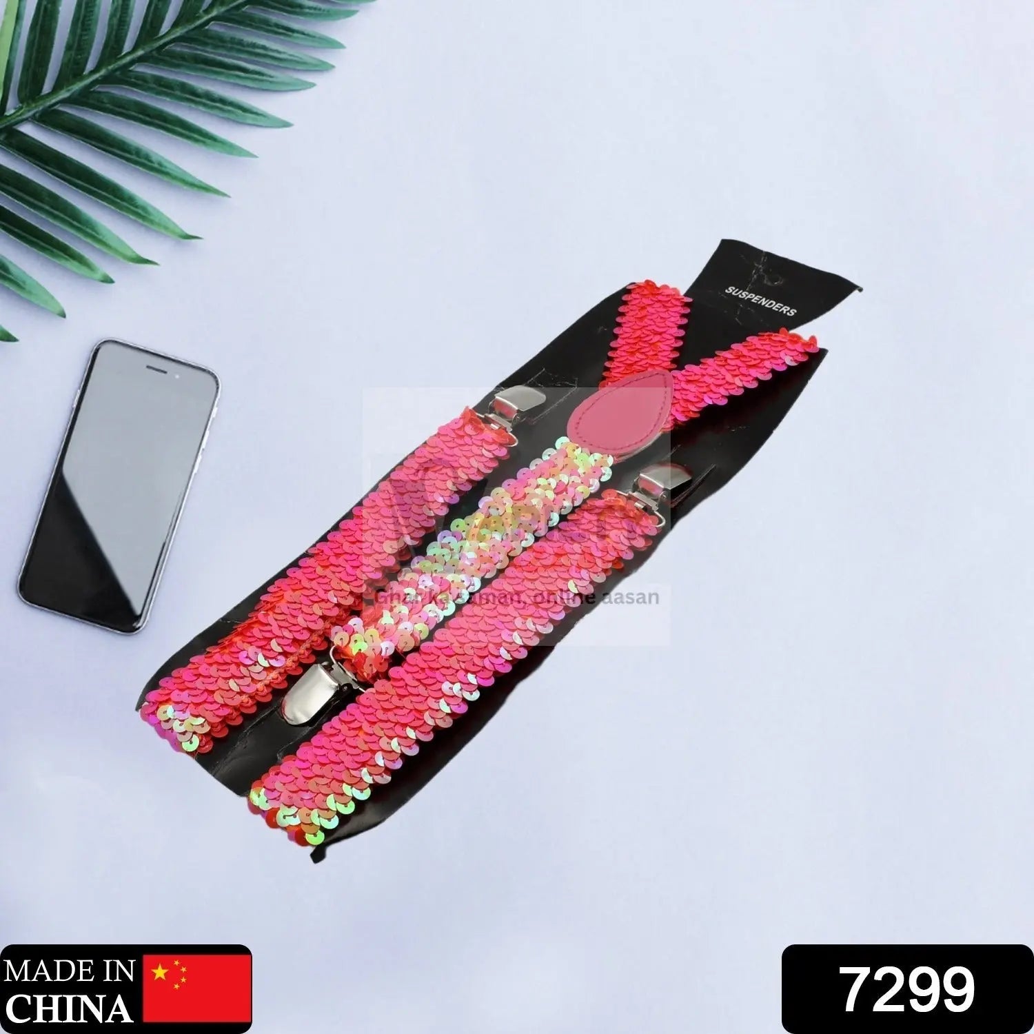 Clip suspenders for adults and teens.